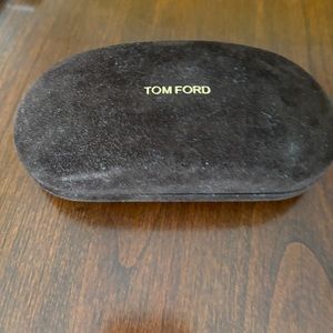 Tom Ford Sunglasses case with original dust cloth